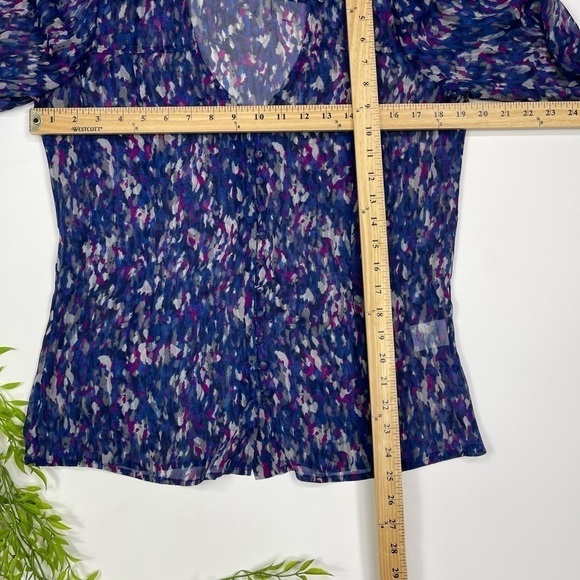 Joie XS Blouse Top Silk - Picture 4 of 9